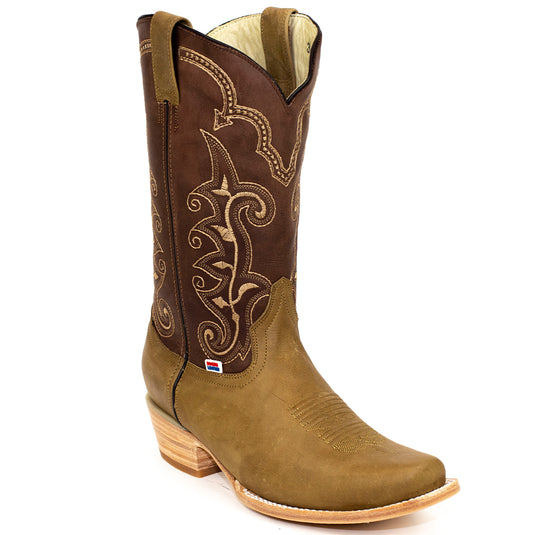 1153 - RockinLeather Men's Narrow Square Toe Western Boot