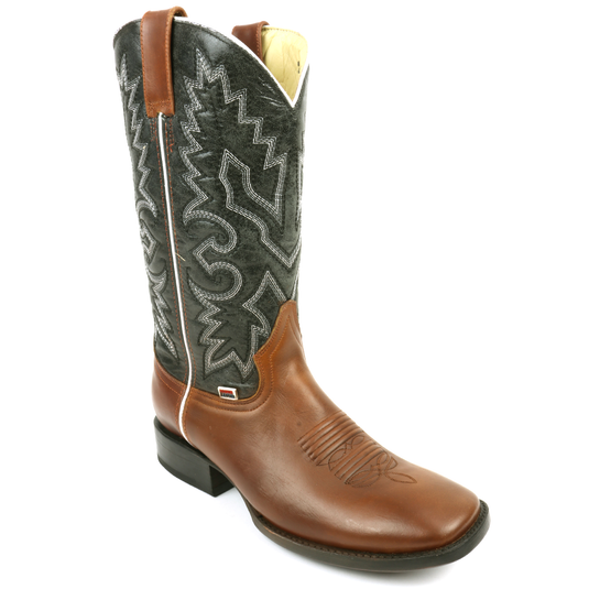 1213 - RockinLeather Men's Copper Ranch Western Boot