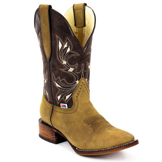 2174 - RockinLeather Women's Crazy Horse Western Boot