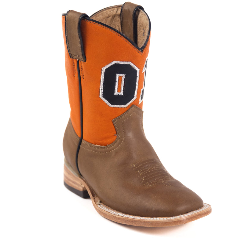 Load image into Gallery viewer, 4104 - RockinLeather Children&#39;s Hand Crafted &quot;01&quot; Western Boot
