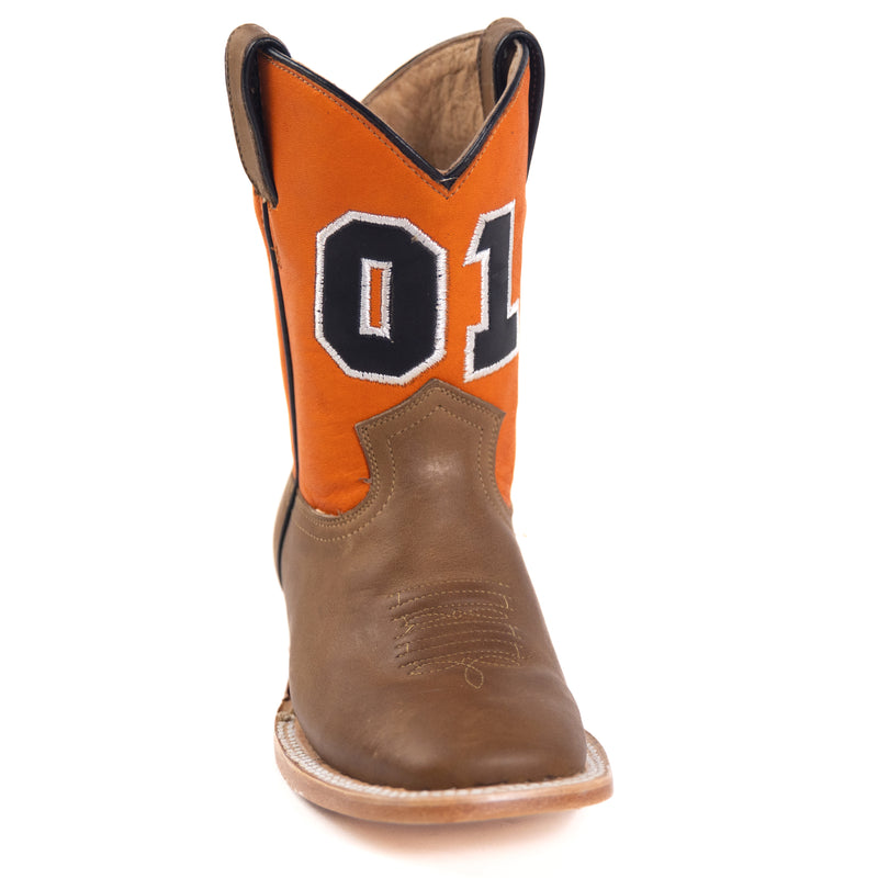 Load image into Gallery viewer, 4104 - RockinLeather Children&#39;s Hand Crafted &quot;01&quot; Western Boot
