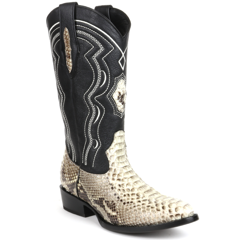 Load image into Gallery viewer, 8004 - RockinLeather Men&#39;s Genuine Natural Python Boots
