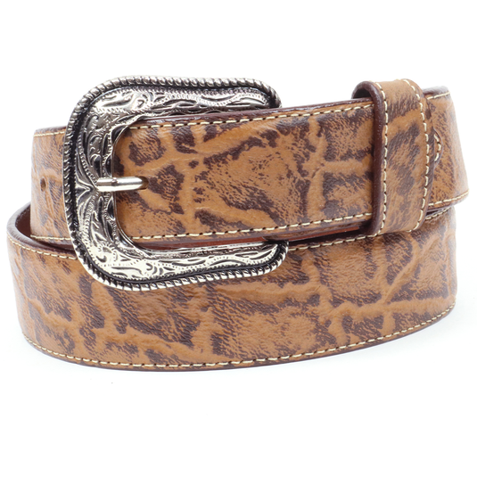 B1004 - RockinLeather Cracked Wax Cowhide Leather Belt