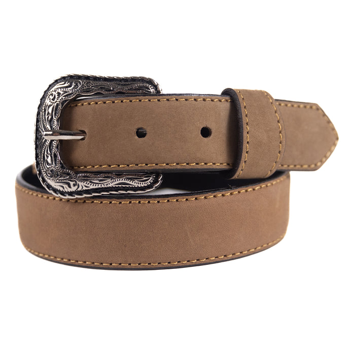 B1032 - RockinLeather Children's Distressed Brown Leather Belt
