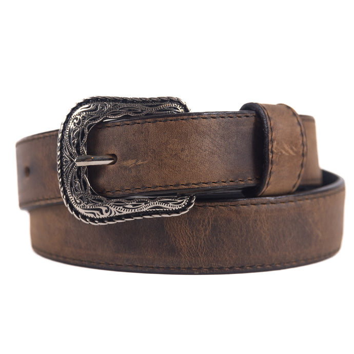 B1055 - RockinLeather Children's Oiled Brown Leather Belt