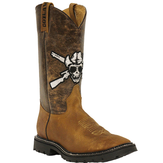 OUT8001 - RockinLeather Men's Outlaw Non-Steel Toe Work Boot