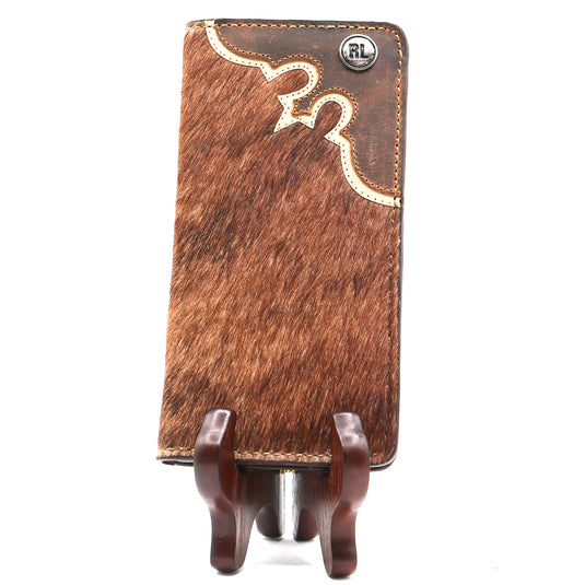 W134 - RockinLeather Genuine Cowhair Rodeo Wallet