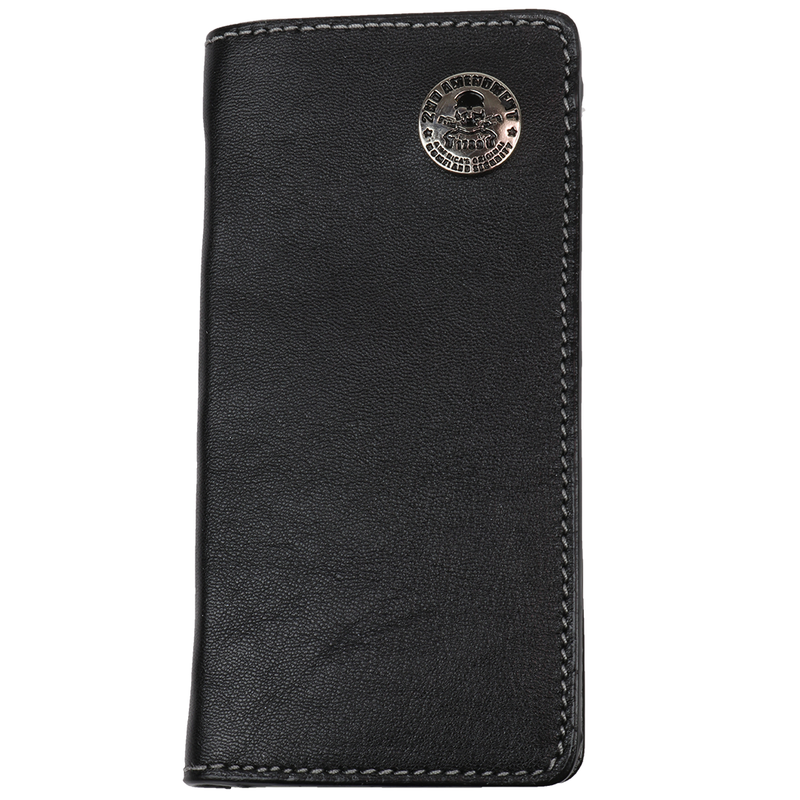 Load image into Gallery viewer, W135 - RockinLeather Black 2nd Amendment Concho Rodeo Wallet
