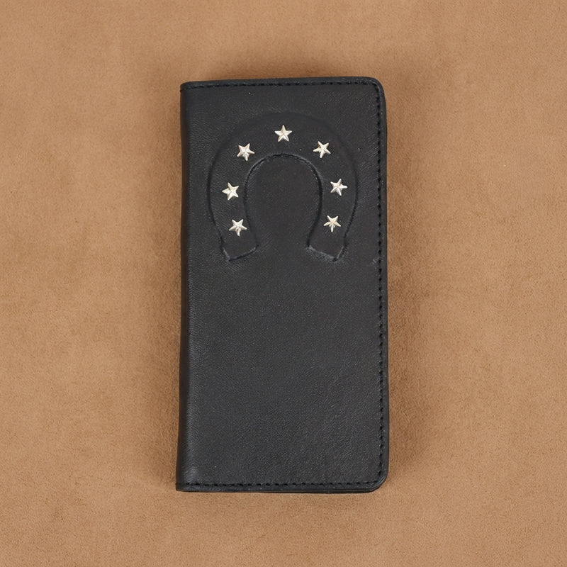Load image into Gallery viewer, W125 - RockinLeather Rodeo Wallet w/ Raised Horseshoe
