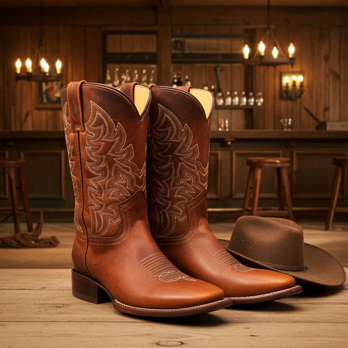 1259 - RockinLeather Men's Sierra Scotch Goat Boot