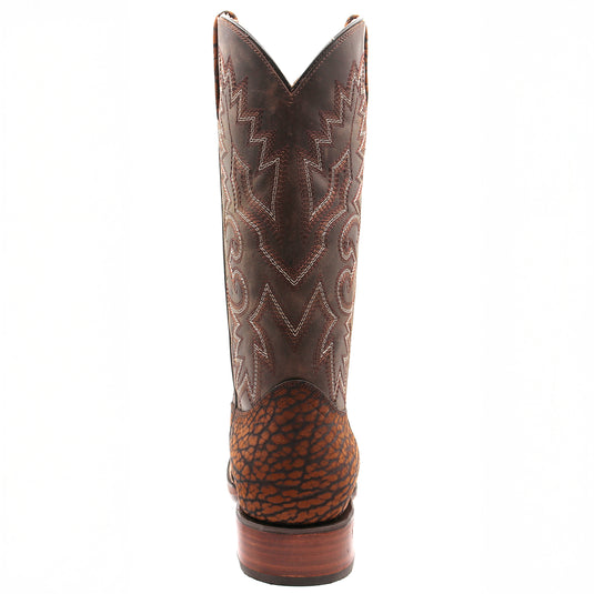 1180 - RockinLeather Men's Bull Shoulder Square Toe Western Boot