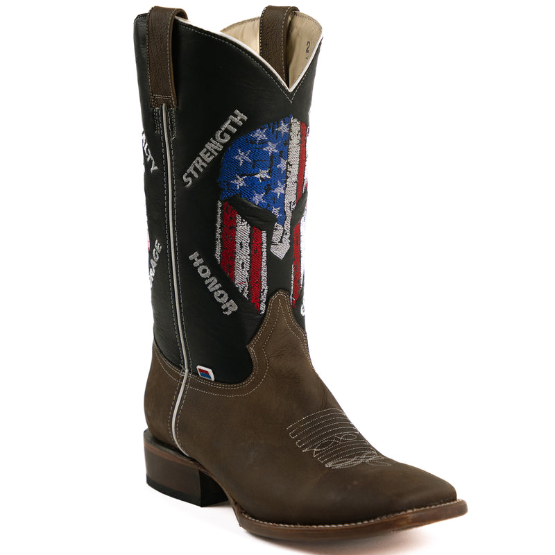 Load image into Gallery viewer, 1221 - RockinLeather Men&#39;s Spartan Western Boot
