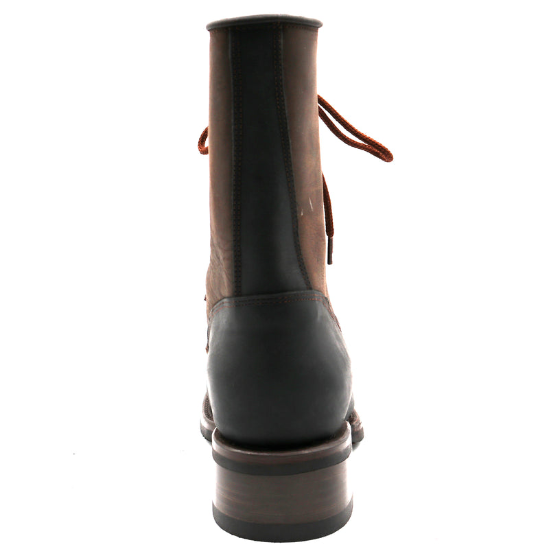 Load image into Gallery viewer, 1258 - RockinLeather Men&#39;s Square Toe Lace Up Packer Western Boot
