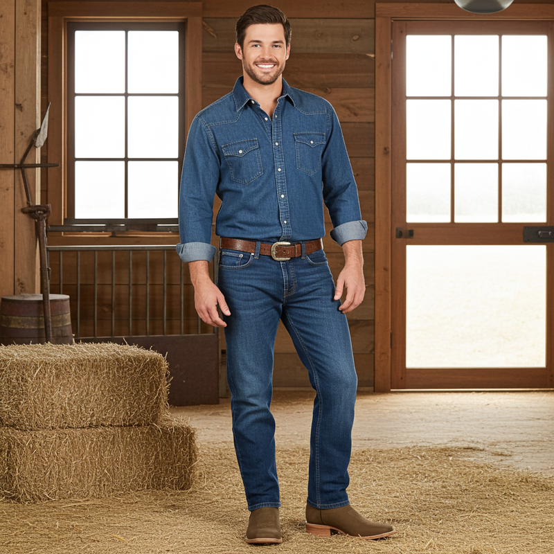 Load image into Gallery viewer, 1156 - RockinLeather Men&#39;s * Just a Good Ol&#39; Boy * Western Boots
