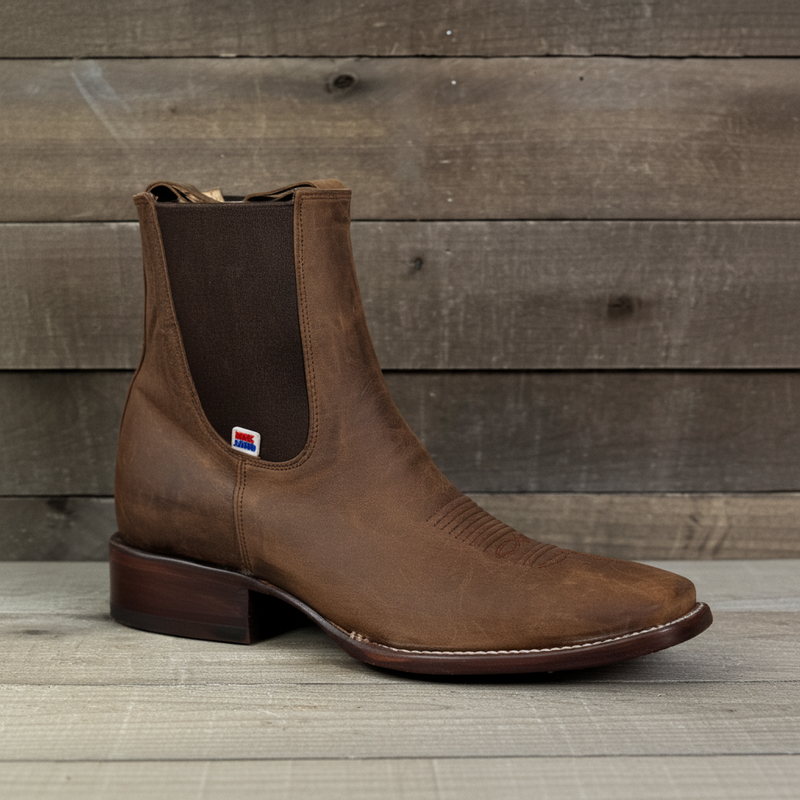 Load image into Gallery viewer, 1251 - RockinLeather Men&#39;s Sierra Scotch Goat Chelsea Boot
