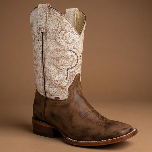 2573 - RockinLeather Women's Crazy Trigo Square Toe Western Boot