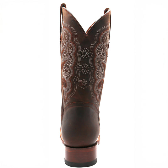 1806 - RockinLeather Men's Mad Dog Cowhide Western Boot With Square Toe