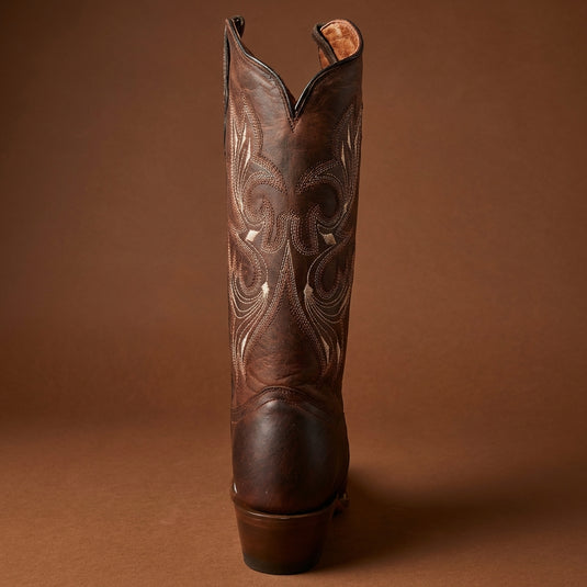 2820 - RockinLeather Women's Mad Dog Cowhide Snip Toe Western Boot