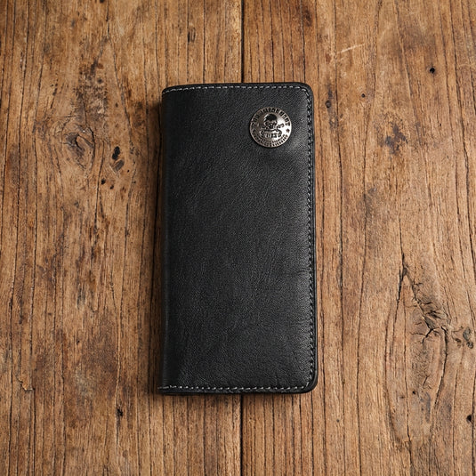 W135 - RockinLeather Black 2nd Amendment Concho Rodeo Wallet