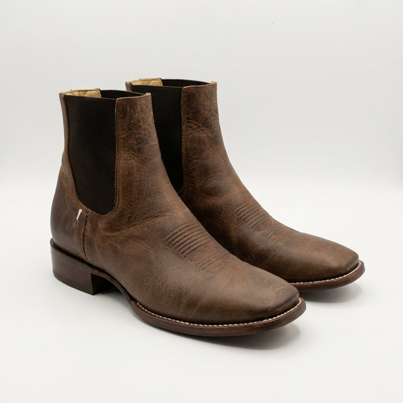 Load image into Gallery viewer, 1251 - RockinLeather Men's Sierra Scotch Goat Chelsea Boot

