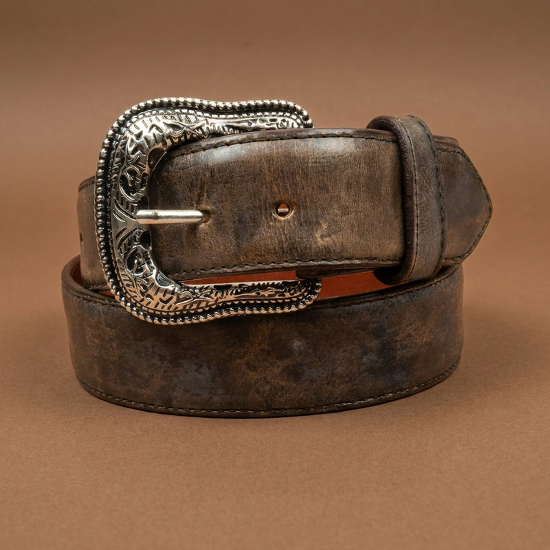 Load image into Gallery viewer, B1003 - RockinLeather Cracked Wax Cowhide Leather Belt
