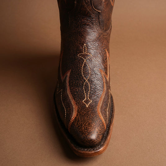 8300 - RockinLeather Women's Hand Painted Snip Toe Boot