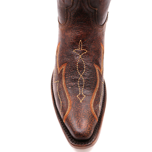 8300 - RockinLeather Women's Hand Painted Snip Toe Boot