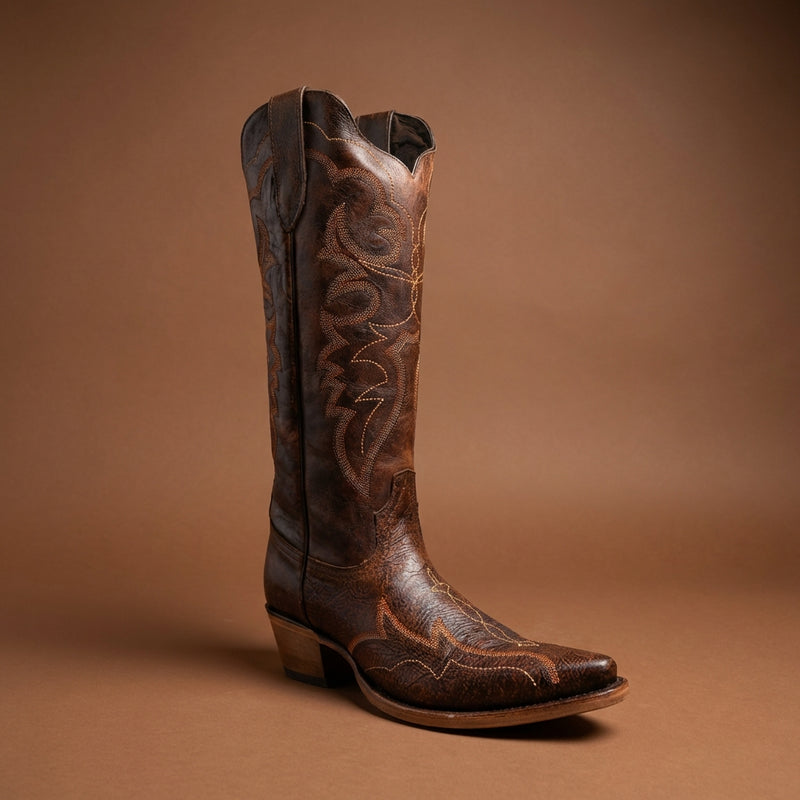 Load image into Gallery viewer, 8300 - RockinLeather Women's Hand Painted Snip Toe Boot
